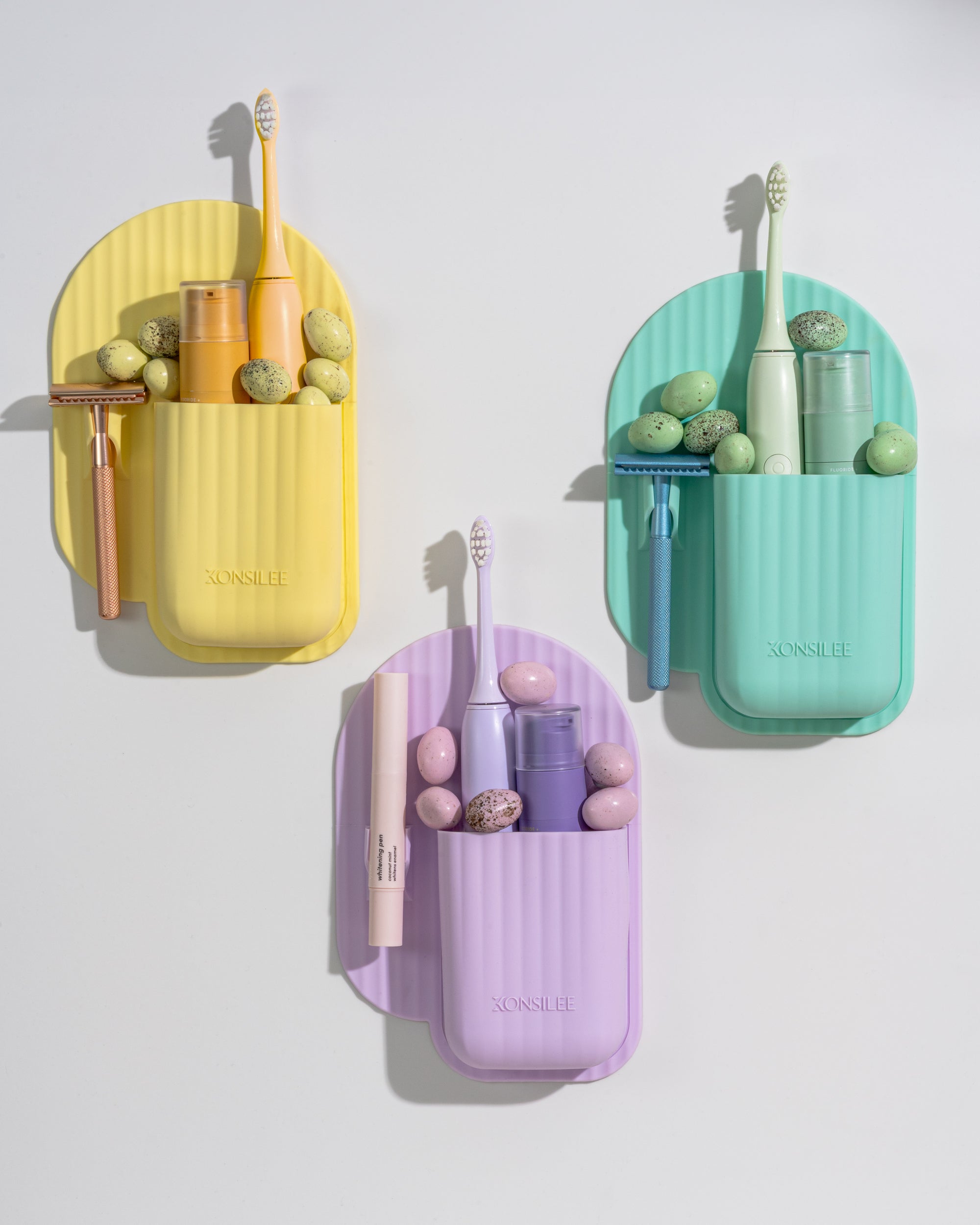 The Kenzie | Toothbrush &amp; Razor Holder
